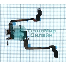 Шлейф разъема питания для iPhone XS белый