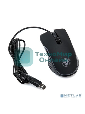 Мышь проводная Dialog Gan-Kata MGK-34U черный, 3200 dpi, USB, кнопки - 7