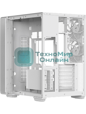 Компьютерный корпус Formula V Line Crystal Z7 PA White, ATX, TYPE-C*1, USB3.0*1, Front+Side Glass, SIDE 3x PERFORMANCE ARGB, REAR 2x PERFORMANCE ARGB