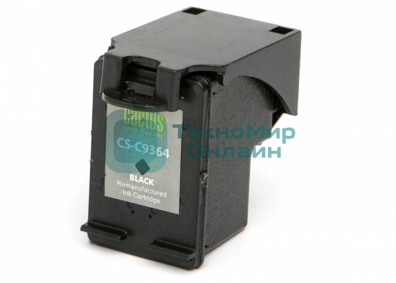 Картридж струйный Cactus CS-C9364 №129 черный (15 мл.) для HP PS 8053/8753/5943/2573/DJ 5900series
