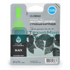 Картридж струйный Cactus CS-CH563 №122XL черный (18 мл.) для HP DeskJet 1050/2050/2050s