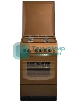 Плита газовая Gefest ПГ 3200-05 К19 коричневый, конфорок 4 шт, духовка 44 л, 50 см x 85 см x 57 см