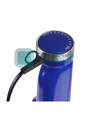 Блендер погружной Galaxy Line GL 2129, синий с серебристым, 900 Вт, 2 скорости и режим 