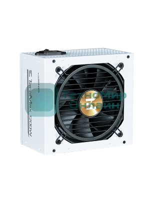 Блок питания Zalman TeraMax II WH Retai (ZM1200-TMX2 WH), 1200Вт, 80 PLUS Gold, 120мм, модульный, белый