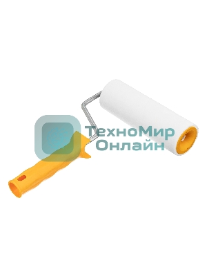 Валик в сборе Matrix велюр, 180 мм, ворс 4 мм, D 48 мм, D ручки 8 мм