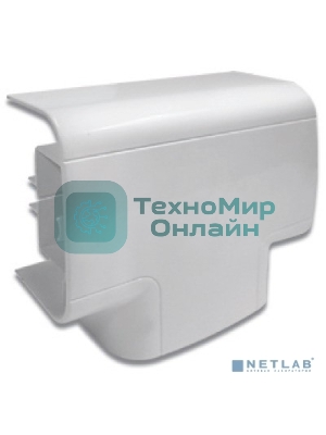 Тройник для кабель-канала 90х50 с разд. ДКС 09506