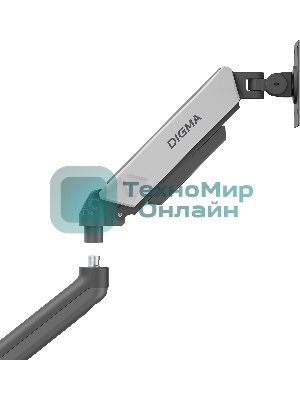 Кронштейн для мониторов ЖК Digma D-MM101 серый 17