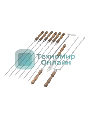 Набор шашлычный Palisad  9 предметов в сумке, Camping