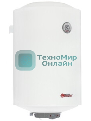 Водонагреватель электрический Thermex Nova 80 V белый, накопительный, 80 л, 2 кВт, настенный, вертикальный, бак с покрытием из биостеклофарфора