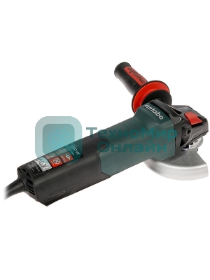 Шлифмашина угловая Metabo WEV 15-125 Quick 600468000 1550вт, 125 мм, 3.5Нм, 11000 об/мин, вес 2.5 кг