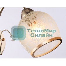 Светильник Ambrella light TR3195 GD/CL/FR золото/прозрачный/белый матовый E27 max 40W 190*110*290