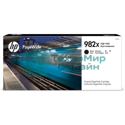 Картридж струйный HP 982A желтый PageWide Enterprise Color 765/780/785 T0B30A 16000 стр.