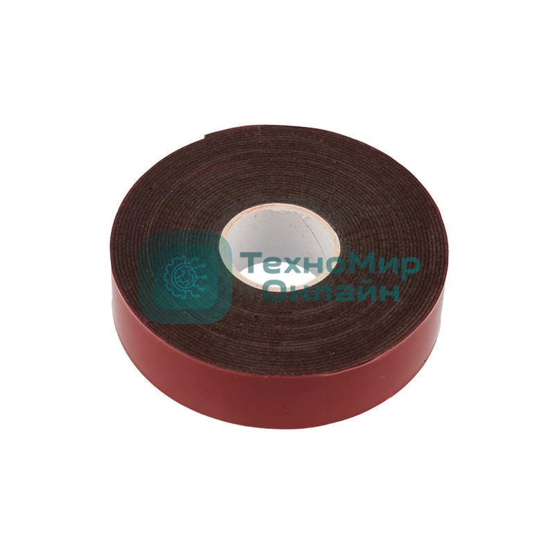 Двухсторонний скотч Rexant, серый, на HBA акриловой основе, 20 мм, ролик 5 м