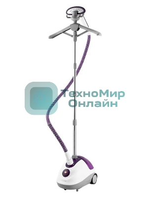 Отпариватель напольный Kitfort KT-949 1580Вт белый/бордовый