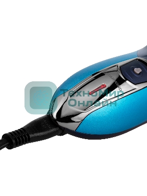 Электробритва роторная Starwind SSH 1525 реж.эл.:3 питан.:аккум. голубой/черный