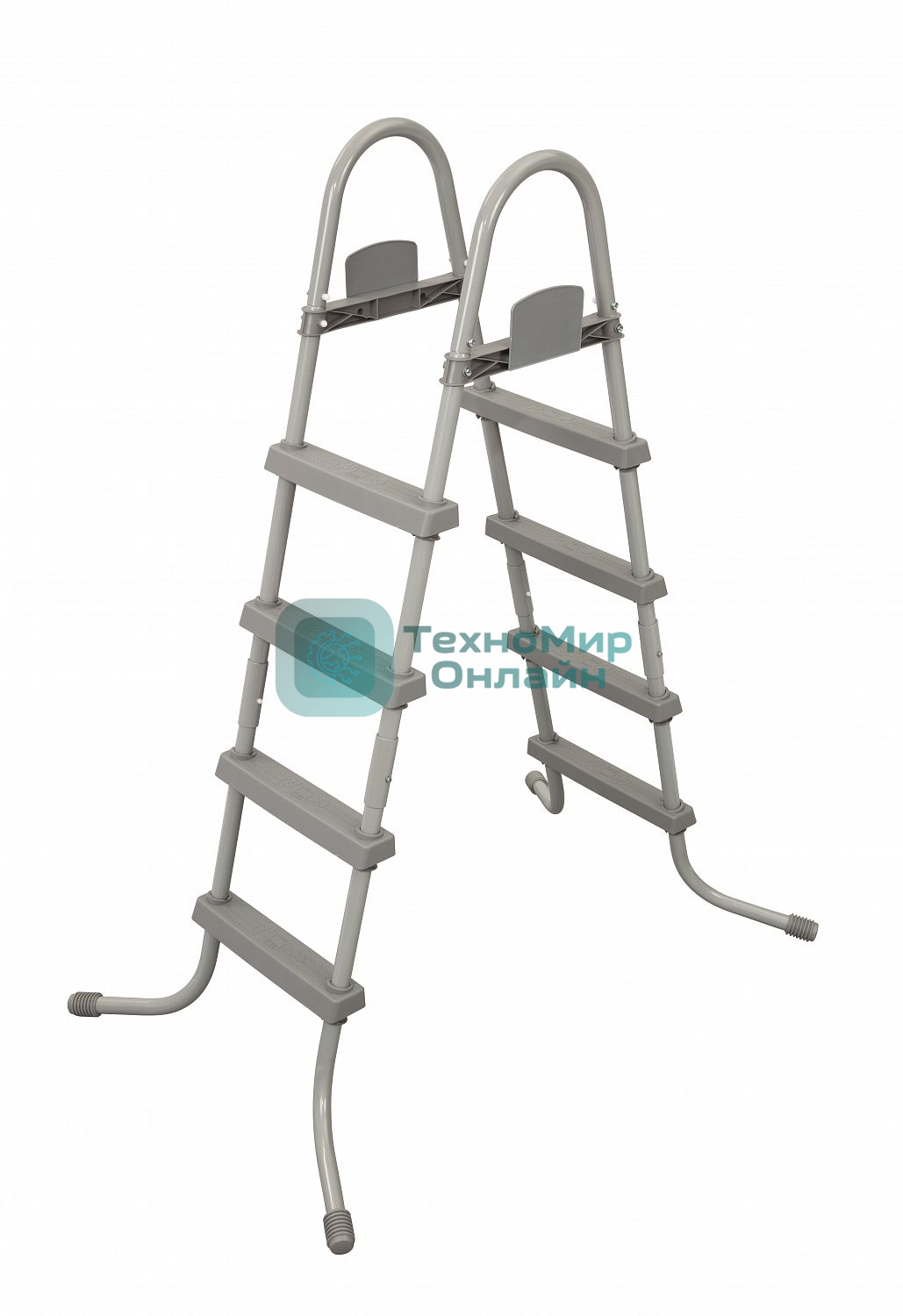 Лестница для бассейнов до 122см BestWay, 4 ступеньки, без площадки