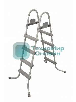 Лестница для бассейнов до 122см BestWay, 4 ступеньки, без площадки