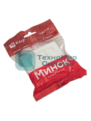 Выключатель 3-кл. СП Минск 10А белый Basic EKF ERV10-024-10