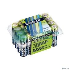 Элемент питания алкалиновый Ergolux LR03 Alkaline BP-24 (уп.24шт)