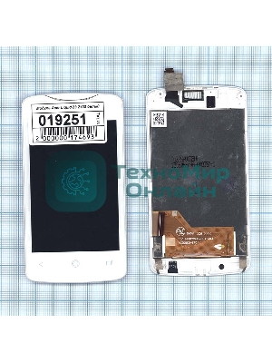 Дисплей для Acer Liquid Z3 Z130 белый