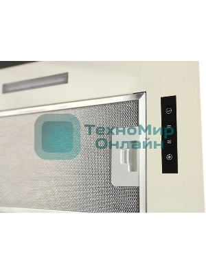 Вытяжка встраиваемая Kuppersberg Intouch 60 C бежевый, 55 см, 1000 м³/ч, 41 дБ