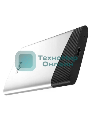 Внешний SSD Netac Z6S 240Gb USB 3.2 Gen 2 Type-C External SSD, R/W up to 550MB/480Mb/s,with USB-C to USB-A cable and USB-A to USB-C adapter