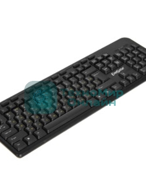 Комплект клавиатура+мышь ExeGate Professional Standard Combo MK110 проводной, USB, 1000 DPI, чёрный
