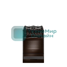 Плита комбинированная ПГЭ Gefest 5502-03 0045 коричневый, конфорок 4 газовых, духовка 55 л, 50 см x 85 см x 58.5 см