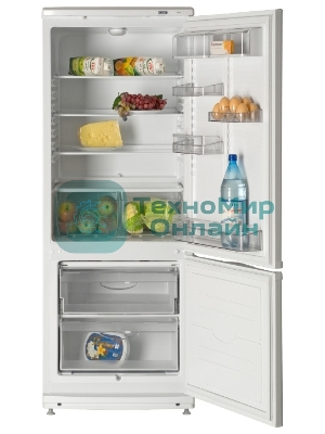 Холодильник Atlant XM-4009-022 белый двухкамерный 201/63л морозилка снизу