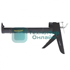 Пистолет для герметика Sparta 310мл ''полуоткрытый'' круглый шток 8мм утолщенные стенки