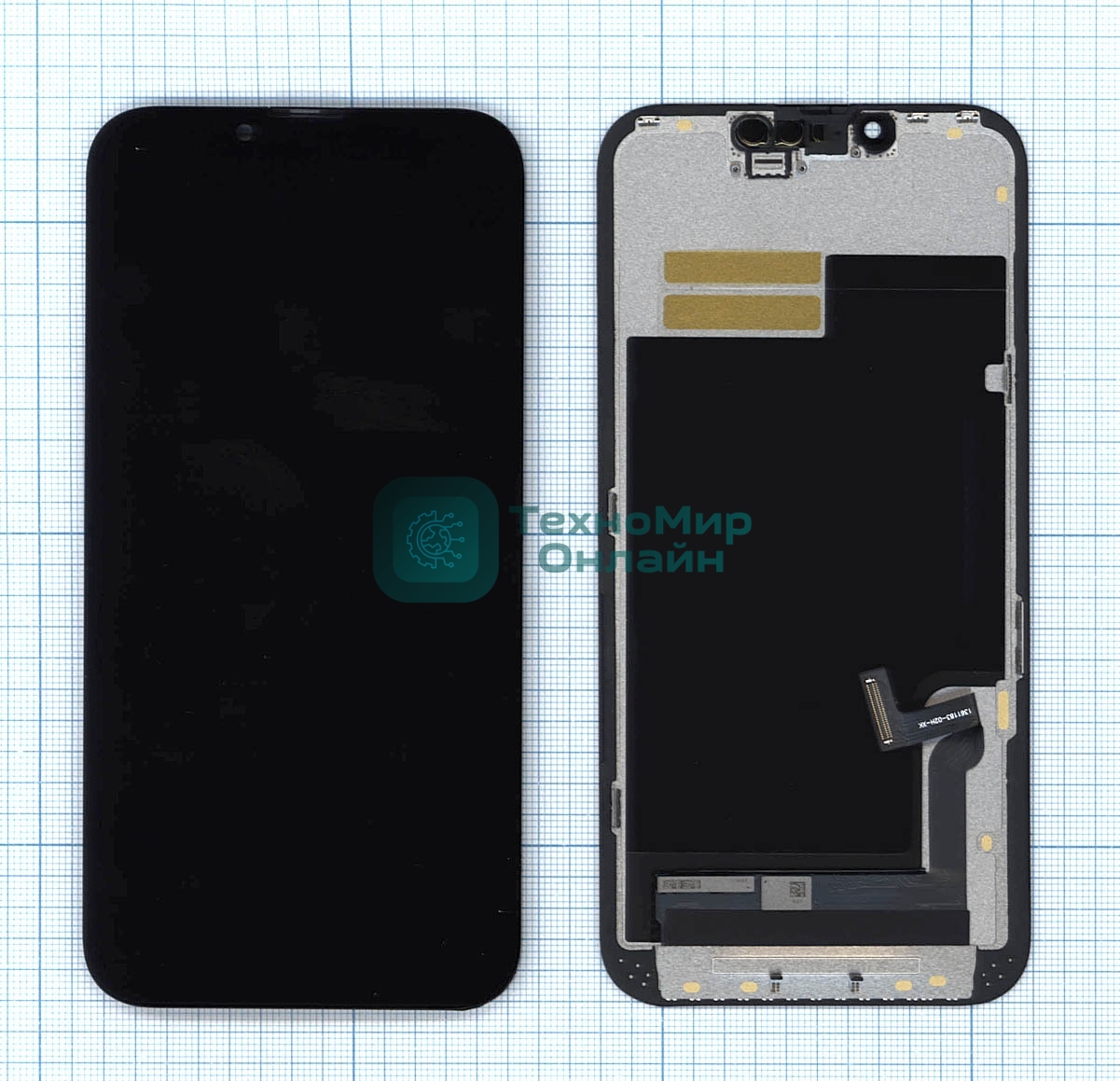 Дисплей для Apple iPhone 13 в сборе с тачскрином (OLED) черный