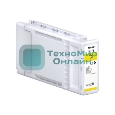 Картридж струйный Epson T41F440 (C13T41F440) Singlepack UltraChrome XD2 желтый (350 мл) для SureColor T3400, T3400N, T3405, T3405N, T5400, T5400M, T5405