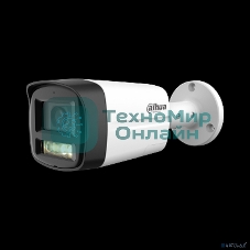 Уличная цилиндрическая Dahua DH-HAC-HFW1200TLMP-IL-T-0360B HDCVI 2Мп; CMOS; объектив 3.6мм; ИК 40м, Led 40м; IP67;металл, пластик