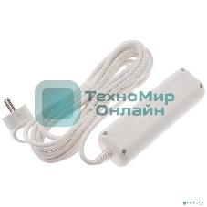 Удлинитель UX-3e-5m c заземл, 3х0,75мм2, ПВС, 3гн, 5м (5/20/600)) |Б0038576 | ЭРА