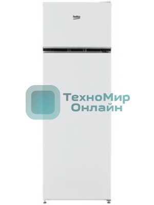 Холодильник Beko B1RDSK280W белый двухкамерный 210/46л морозилка сверху