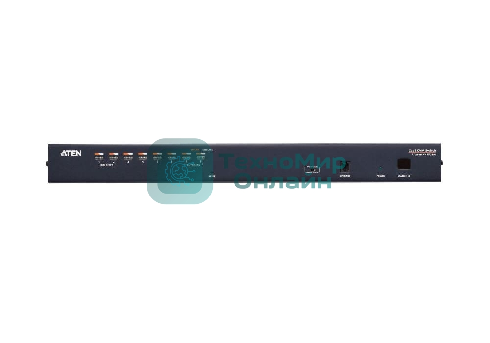 Переключатель электронный ATEN 8Port Cat 5 High Density KVM Over the NET