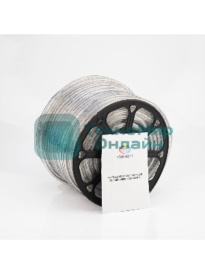 Дюралайт Neon-night LED, постоянное свечение (2W) - теплый белый Эконом 24 LED/м, бухта 100м