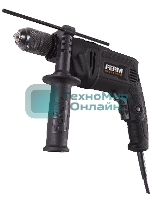 Дрель ударная FERM PDM1060P_K мощность-1200W/энергия удара-14 Дж/вес - 6,2 кг.