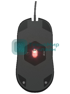 Мышь проводная Oklick GMNG 723GM черный, 3200 dpi, USB, кнопки - 6