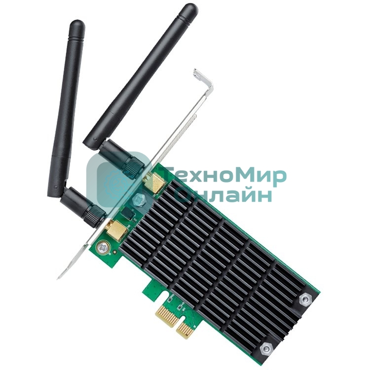 Адаптер TP-Link ARCHER T4E AC1200 Двухдиапазонный Wi-Fi адаптер PCI Express