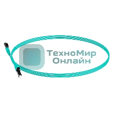 Патч-корд Panduit FZ2ELLNLNSNM001 2x50/125 OM4 LC дуплекс-LC дуплекс 1м LSZH аквамарин
