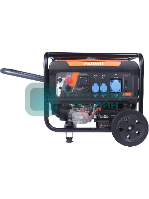 Электрогенератор бензиновый Patriot GRA 8500AWS, 8.5 кВт, 75 дБ, 100 кг