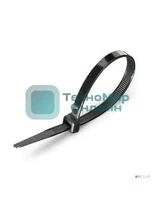 Хомут Rexant nylon 5.0 х 200 мм 100 шт черный