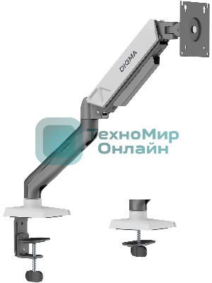 Кронштейн для мониторов ЖК Digma D-MM101 серый 17