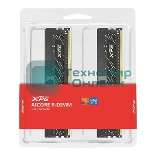 Оперативная память XPG, DDR5, 32GB (2x16GB), 6400MHz, CL32, DIMM, с радиаторами, черный