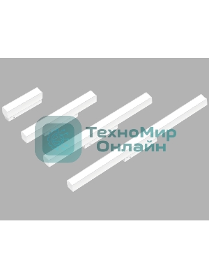 Трековый линейный светильник Ambrella light GL8060 WH белый IP20 36W 3000-6000K 220V 120° 800*25*41