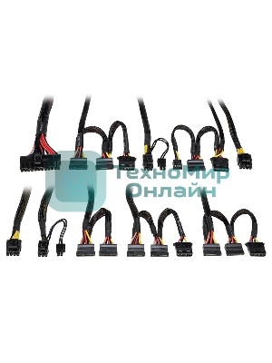 Блок питания серверный ExeGate (RM-700ADS) APFC,2х8см fan, 20+4pin/(4+4)pin+(4+4)pin, 2xPCI-E, 9xSATA