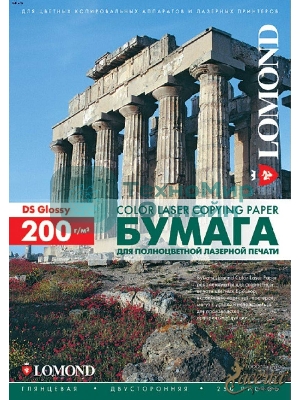 Фотобумага Lomond двусторонняя глянцевая, для лазерной печати, 200 г/м2, A3/250л.