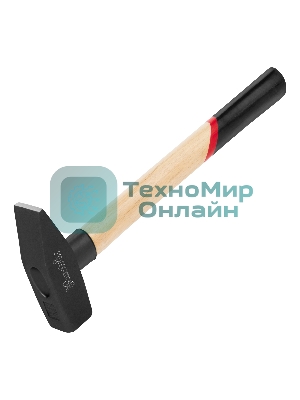 Молоток слесарный Matrix 1000 г, квадратный боек, деревянная рукоятка