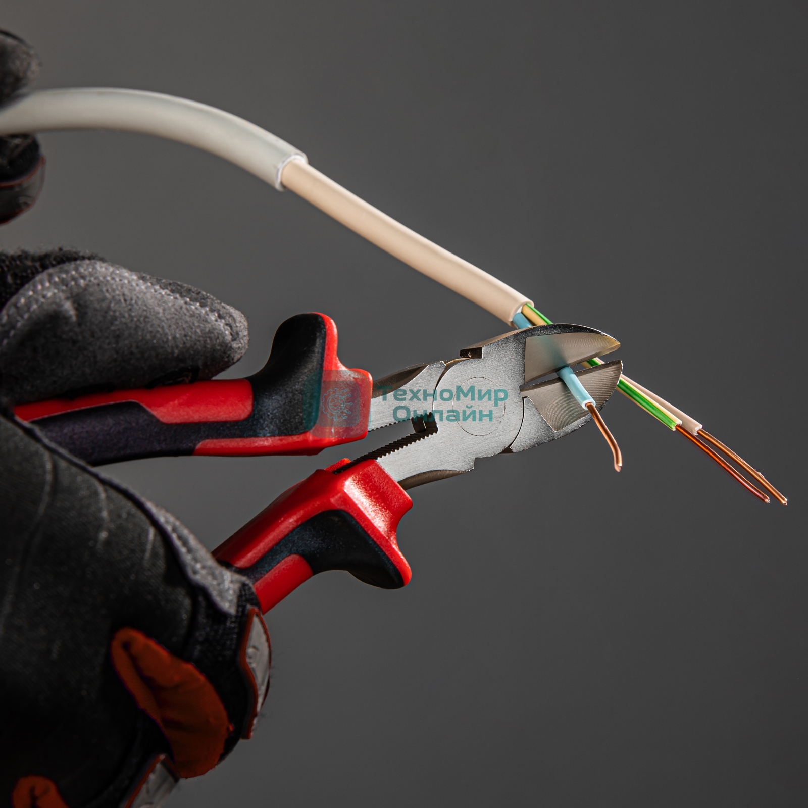 Бокорезы Matrix NICKEL, 180 мм, никелированные, двухкомпонентные рукоятки